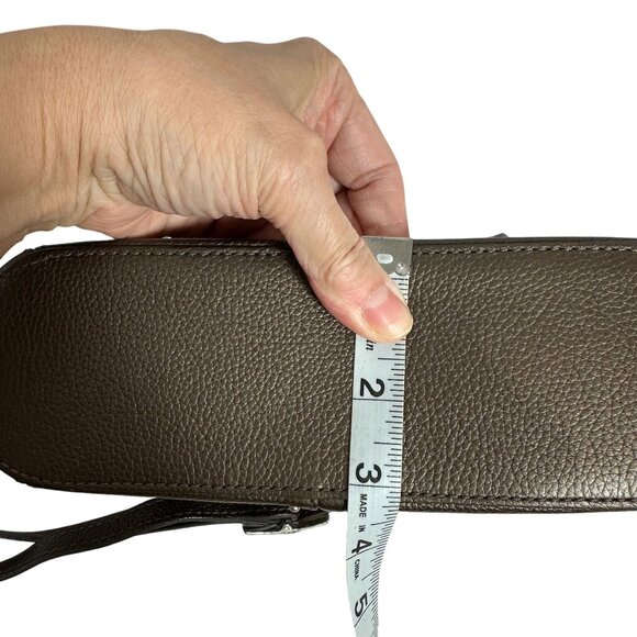 Brighton Organizer Pretty Tough JOJO Studded Crossbody Bag Pewter Gray - Picture 14 of 16